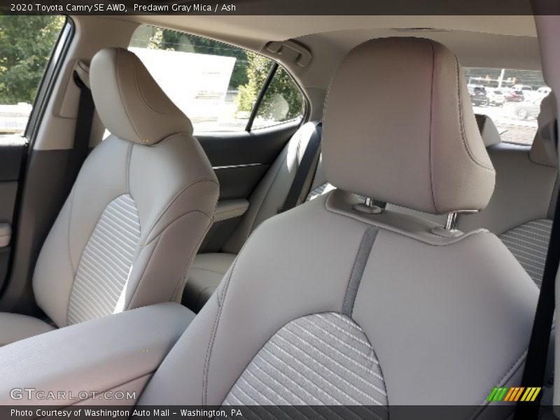 Predawn Gray Mica / Ash 2020 Toyota Camry SE AWD