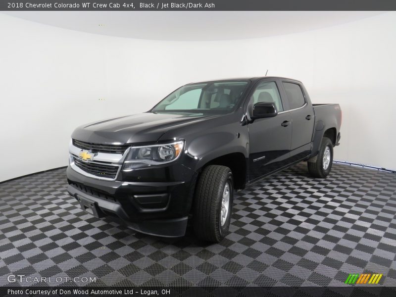 Black / Jet Black/Dark Ash 2018 Chevrolet Colorado WT Crew Cab 4x4
