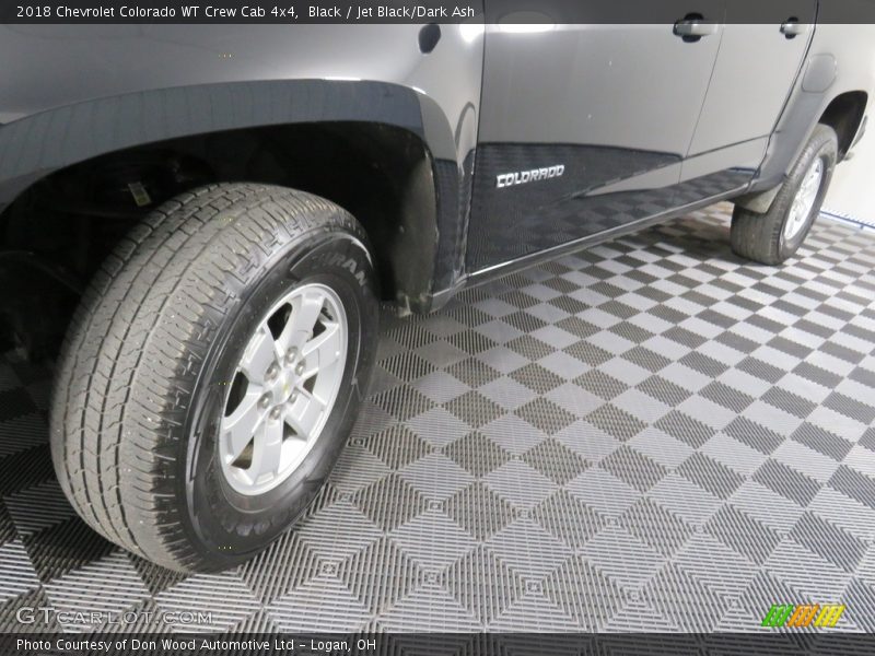 Black / Jet Black/Dark Ash 2018 Chevrolet Colorado WT Crew Cab 4x4