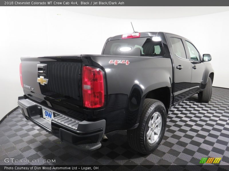 Black / Jet Black/Dark Ash 2018 Chevrolet Colorado WT Crew Cab 4x4