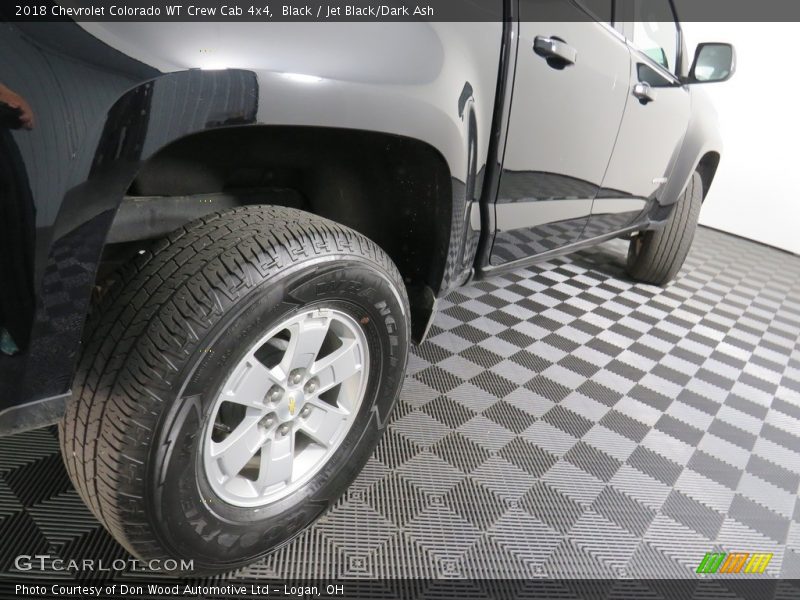 Black / Jet Black/Dark Ash 2018 Chevrolet Colorado WT Crew Cab 4x4