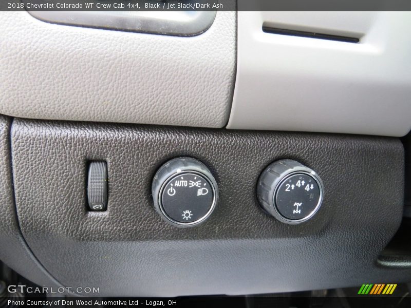 Black / Jet Black/Dark Ash 2018 Chevrolet Colorado WT Crew Cab 4x4