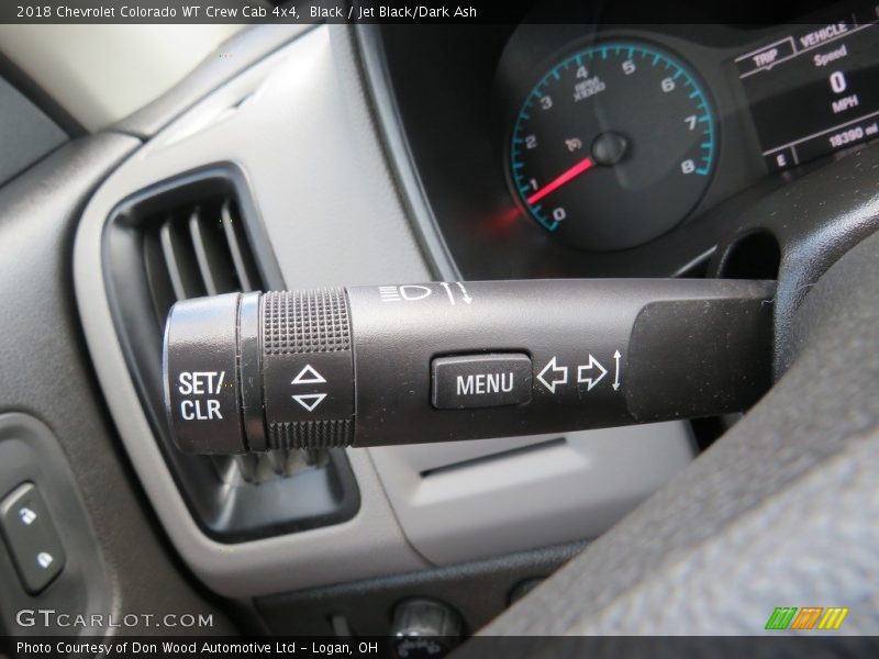 Black / Jet Black/Dark Ash 2018 Chevrolet Colorado WT Crew Cab 4x4