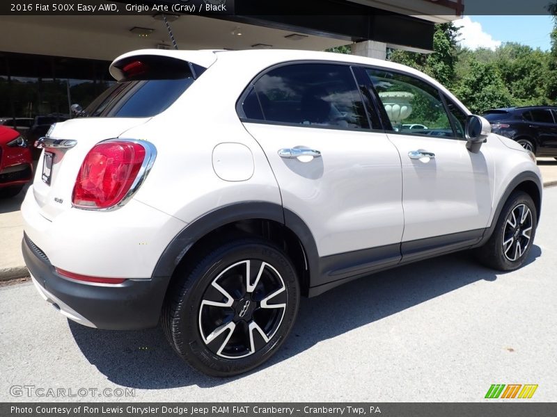 Grigio Arte (Gray) / Black 2016 Fiat 500X Easy AWD