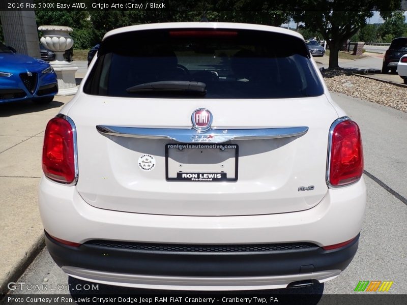 Grigio Arte (Gray) / Black 2016 Fiat 500X Easy AWD