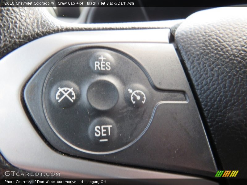 Black / Jet Black/Dark Ash 2018 Chevrolet Colorado WT Crew Cab 4x4