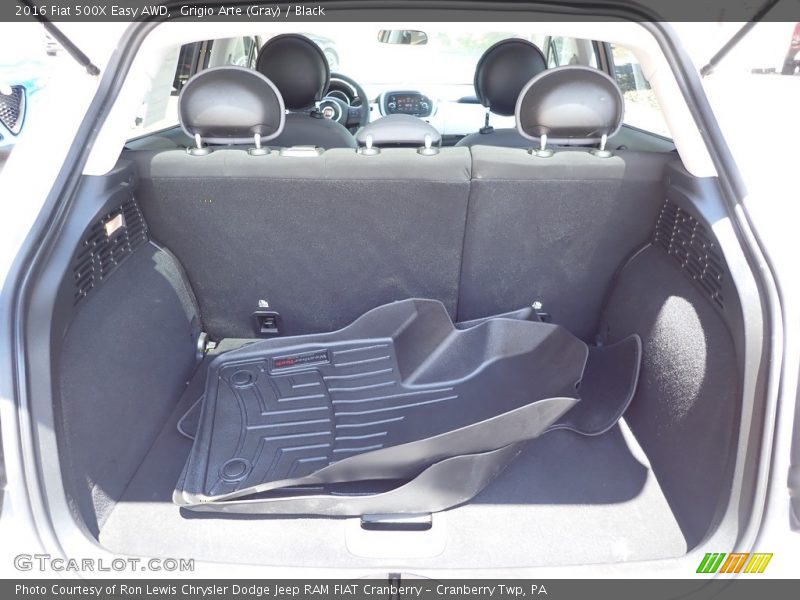 Grigio Arte (Gray) / Black 2016 Fiat 500X Easy AWD
