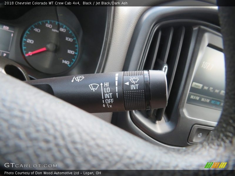 Black / Jet Black/Dark Ash 2018 Chevrolet Colorado WT Crew Cab 4x4