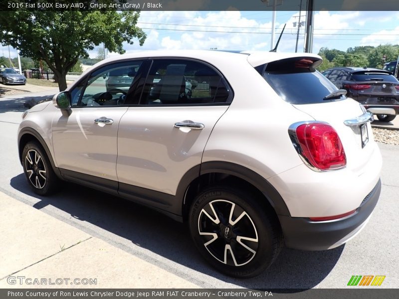 Grigio Arte (Gray) / Black 2016 Fiat 500X Easy AWD