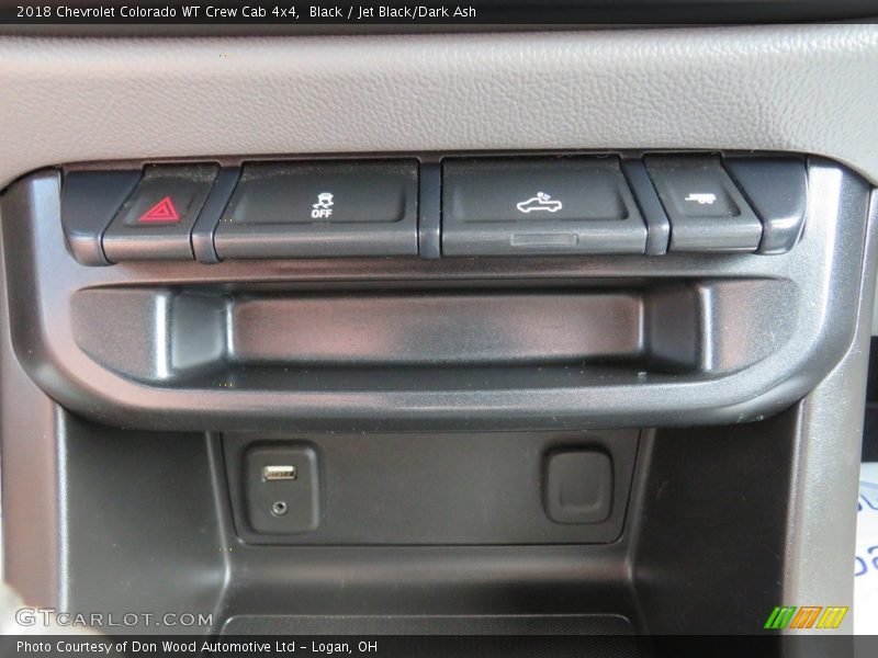 Black / Jet Black/Dark Ash 2018 Chevrolet Colorado WT Crew Cab 4x4