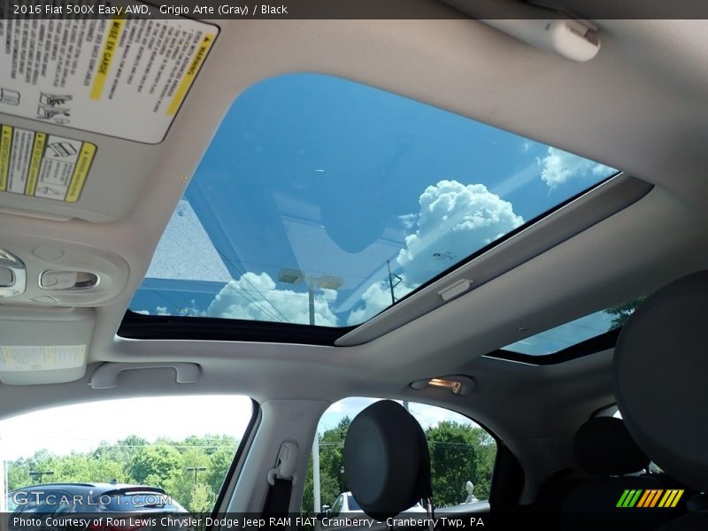 Sunroof of 2016 500X Easy AWD