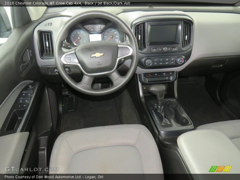 Black / Jet Black/Dark Ash 2018 Chevrolet Colorado WT Crew Cab 4x4