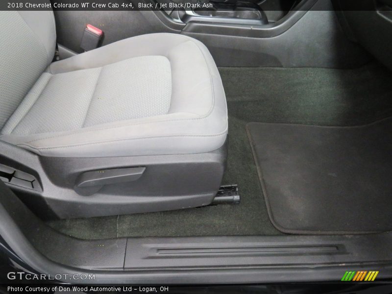 Black / Jet Black/Dark Ash 2018 Chevrolet Colorado WT Crew Cab 4x4