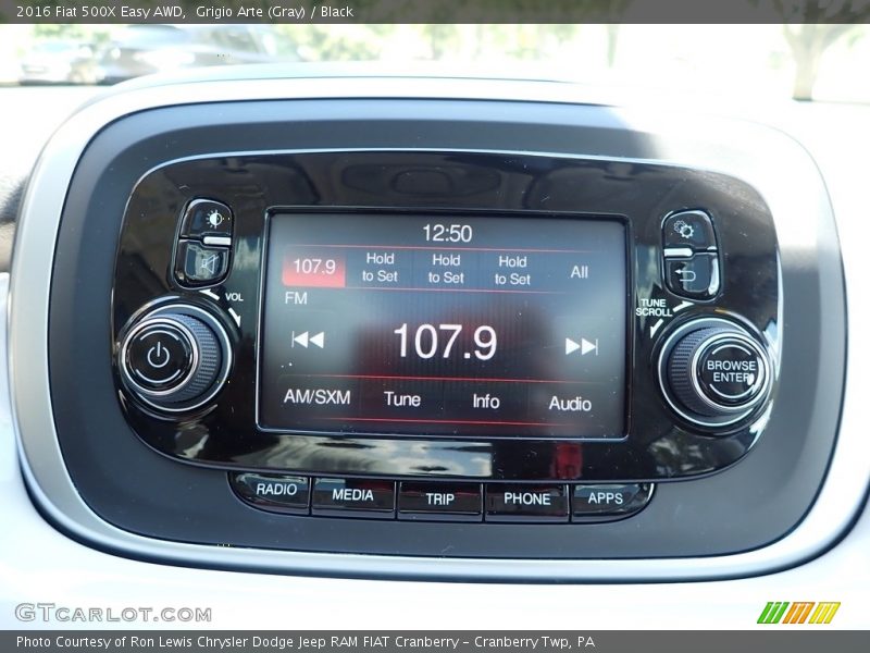 Audio System of 2016 500X Easy AWD