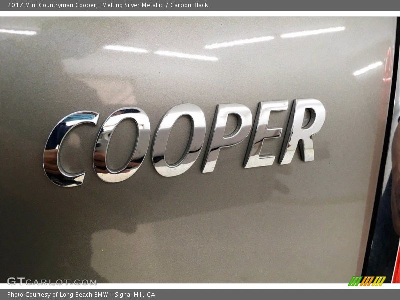 Melting Silver Metallic / Carbon Black 2017 Mini Countryman Cooper
