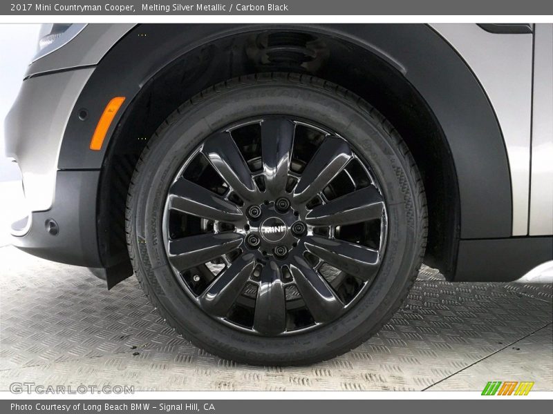 Melting Silver Metallic / Carbon Black 2017 Mini Countryman Cooper