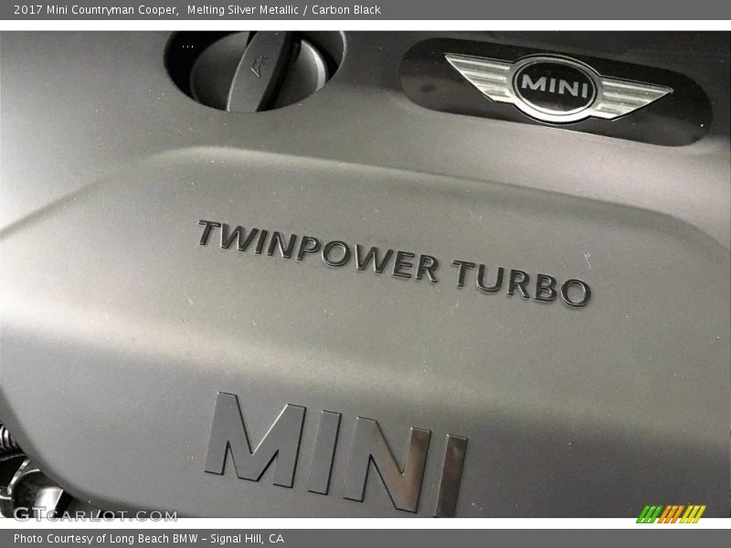Melting Silver Metallic / Carbon Black 2017 Mini Countryman Cooper
