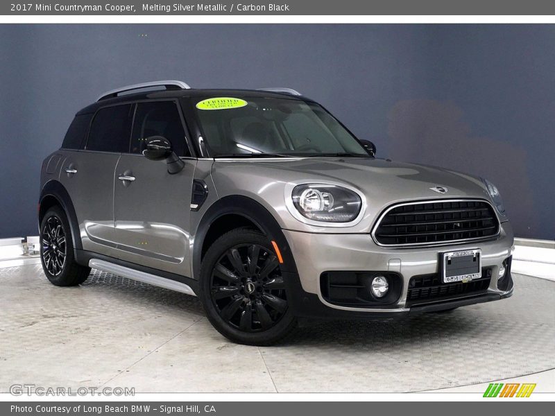 Melting Silver Metallic / Carbon Black 2017 Mini Countryman Cooper
