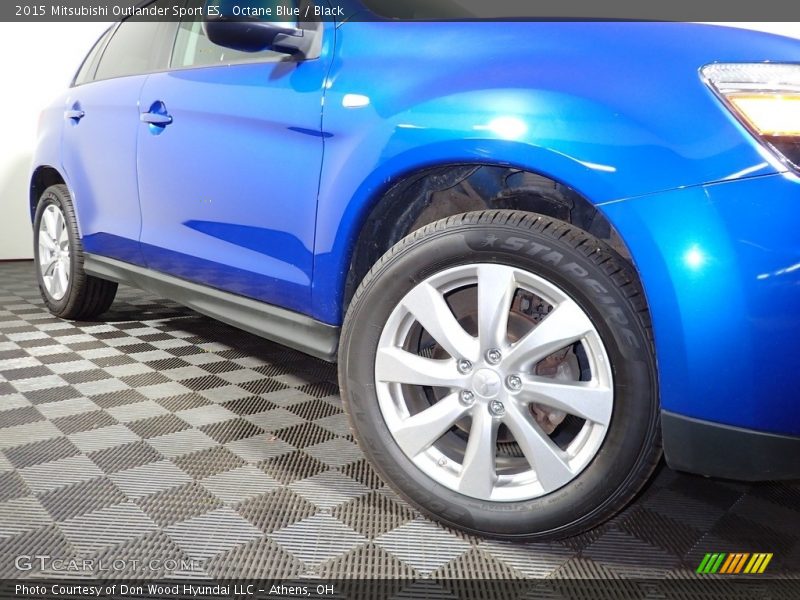 Octane Blue / Black 2015 Mitsubishi Outlander Sport ES