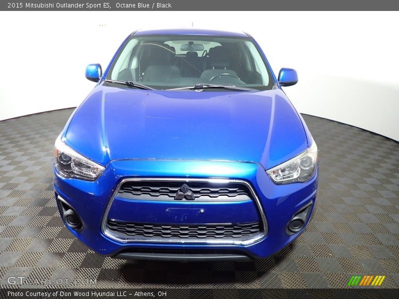 Octane Blue / Black 2015 Mitsubishi Outlander Sport ES