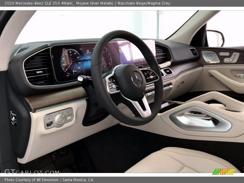 Mojave Silver Metallic / Macchiato Beige/Magma Grey 2020 Mercedes-Benz GLE 350 4Matic