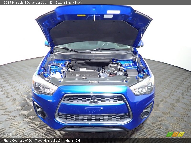 Octane Blue / Black 2015 Mitsubishi Outlander Sport ES