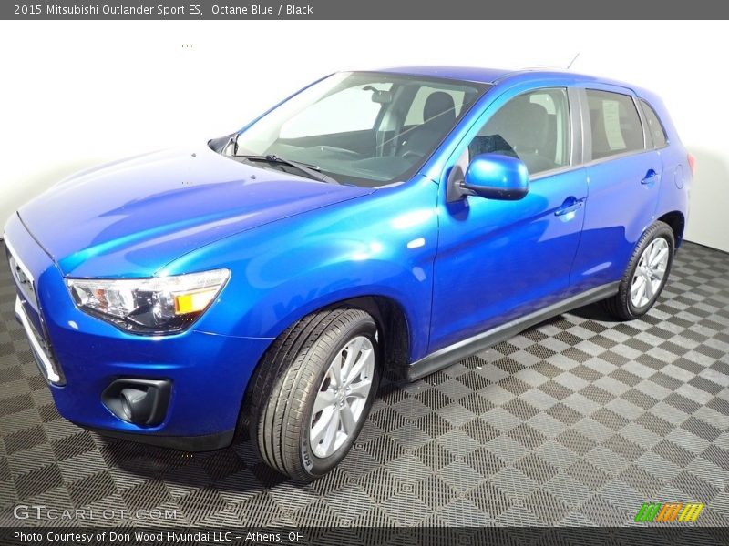 Octane Blue / Black 2015 Mitsubishi Outlander Sport ES