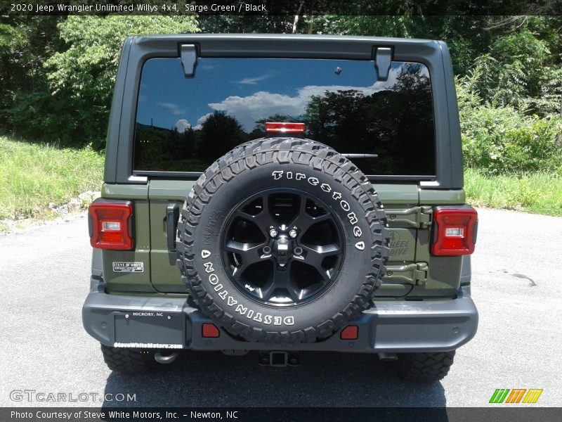 Sarge Green / Black 2020 Jeep Wrangler Unlimited Willys 4x4