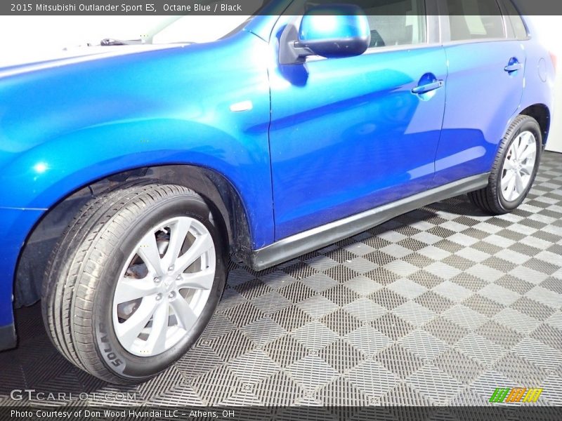 Octane Blue / Black 2015 Mitsubishi Outlander Sport ES