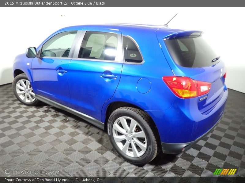 Octane Blue / Black 2015 Mitsubishi Outlander Sport ES