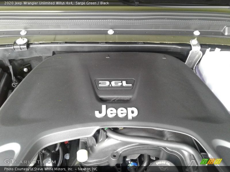Sarge Green / Black 2020 Jeep Wrangler Unlimited Willys 4x4