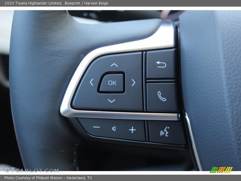 Blueprint / Harvest Beige 2020 Toyota Highlander Limited