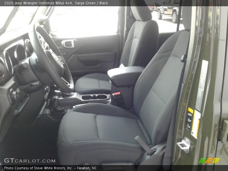 Sarge Green / Black 2020 Jeep Wrangler Unlimited Willys 4x4