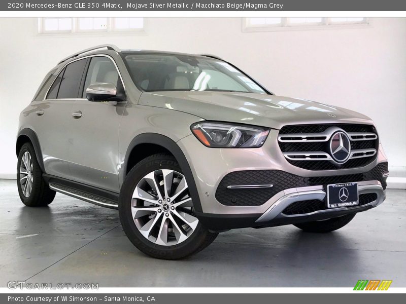 Front 3/4 View of 2020 GLE 350 4Matic