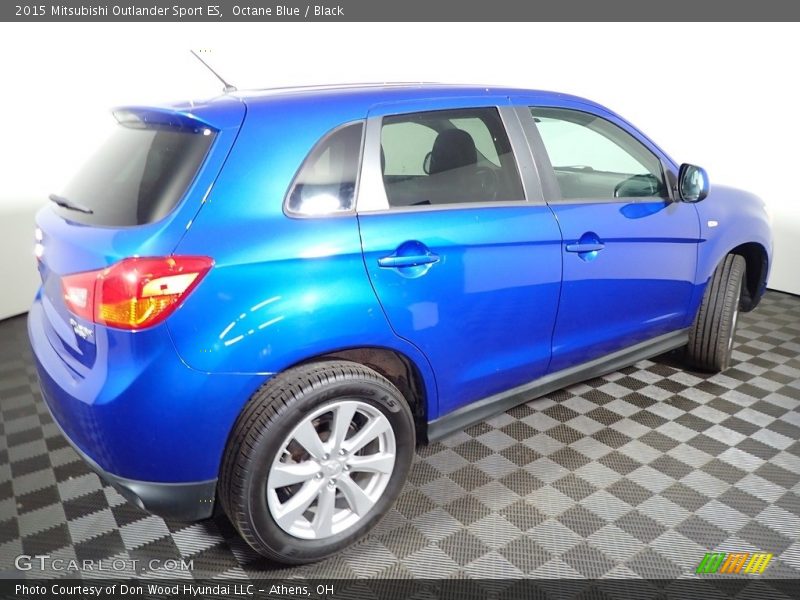 Octane Blue / Black 2015 Mitsubishi Outlander Sport ES