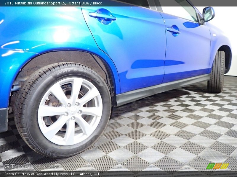 Octane Blue / Black 2015 Mitsubishi Outlander Sport ES