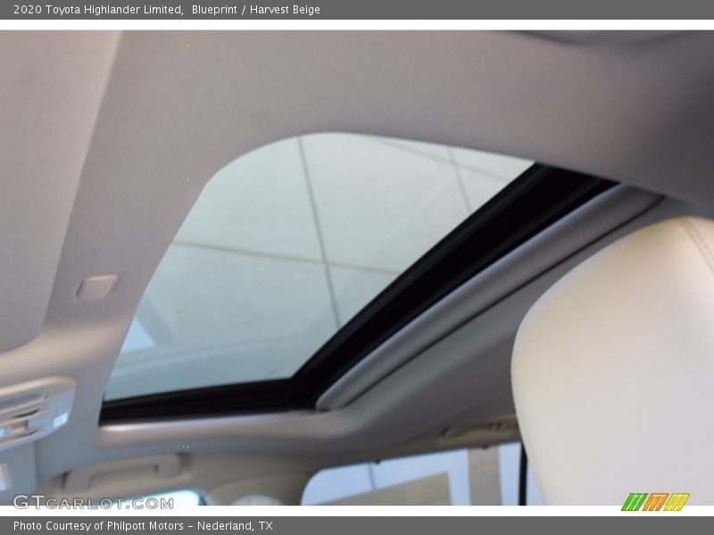 Blueprint / Harvest Beige 2020 Toyota Highlander Limited