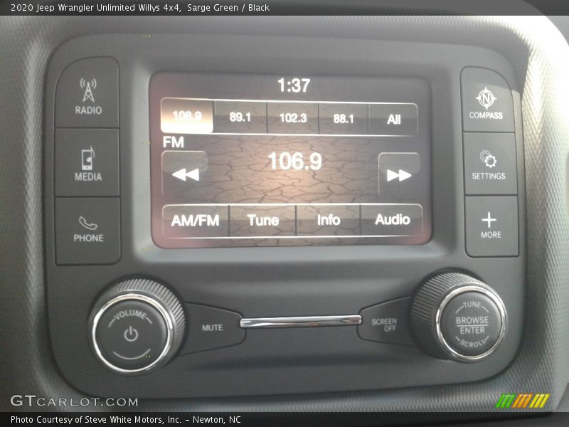 Sarge Green / Black 2020 Jeep Wrangler Unlimited Willys 4x4