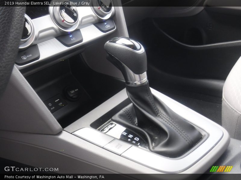 Lakeside Blue / Gray 2019 Hyundai Elantra SEL