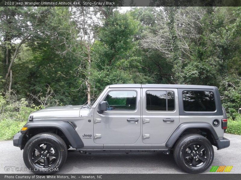  2020 Wrangler Unlimited Altitude 4x4 Sting-Gray