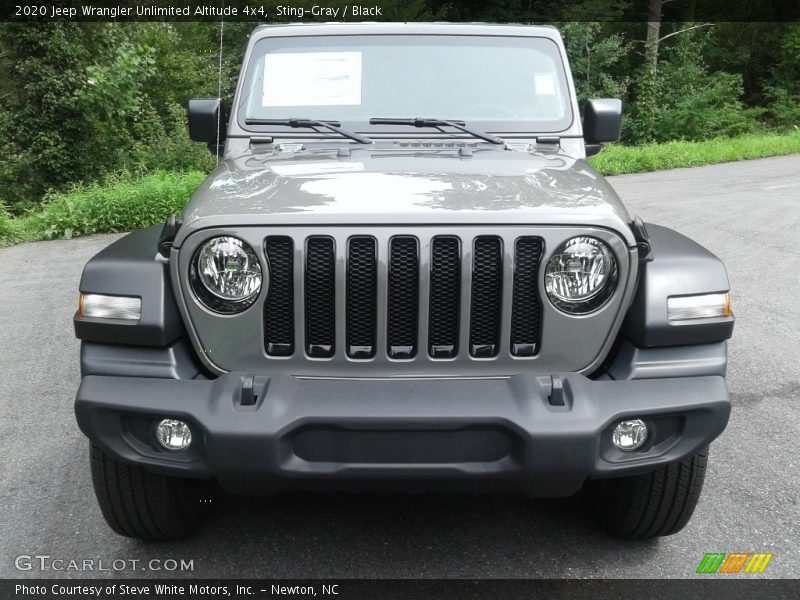 Sting-Gray / Black 2020 Jeep Wrangler Unlimited Altitude 4x4