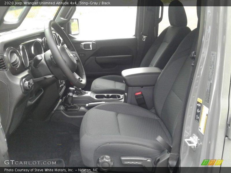 Sting-Gray / Black 2020 Jeep Wrangler Unlimited Altitude 4x4