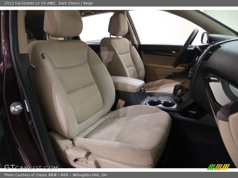 Dark Cherry / Beige 2011 Kia Sorento LX V6 AWD