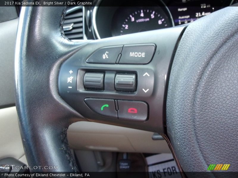  2017 Sedona EX Steering Wheel
