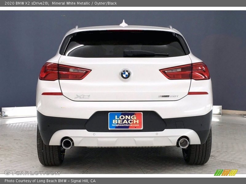 Mineral White Metallic / Oyster/Black 2020 BMW X2 sDrive28i