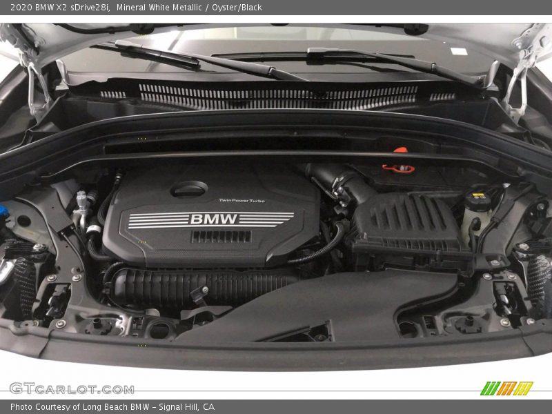 Mineral White Metallic / Oyster/Black 2020 BMW X2 sDrive28i