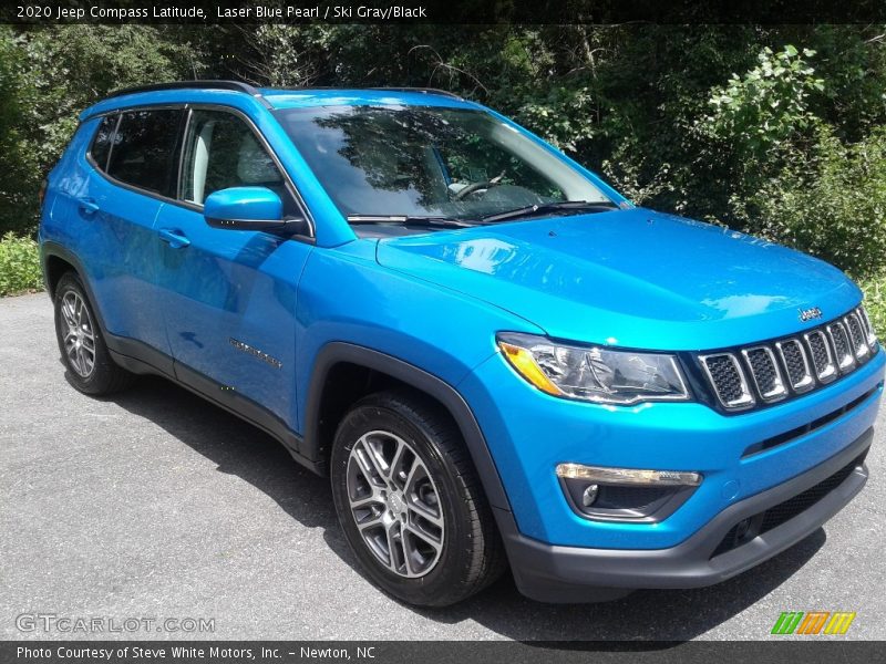  2020 Compass Latitude Laser Blue Pearl
