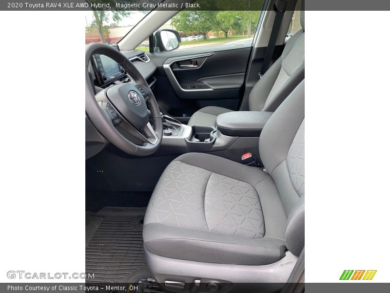 Magnetic Gray Metallic / Black 2020 Toyota RAV4 XLE AWD Hybrid