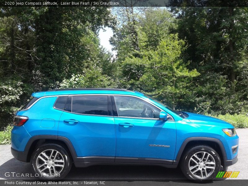  2020 Compass Latitude Laser Blue Pearl