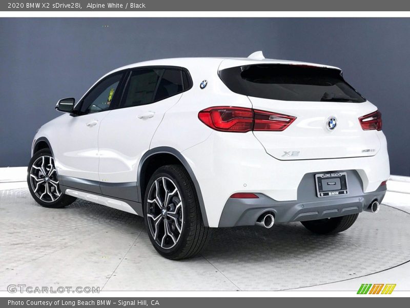 Alpine White / Black 2020 BMW X2 sDrive28i